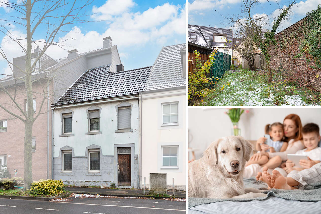 PHI AACHEN - Abriss oder Kernsanierung! Zentral gelegenes Wohnhaus in Eilendorf!