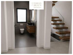 *Urbaner Luxus* REH, 6-Zi, FBH, Parkett, 2 Bäder, Balkon, Carport, ruhige Lage – 90425 Nürnberg – Vorschaubild 3