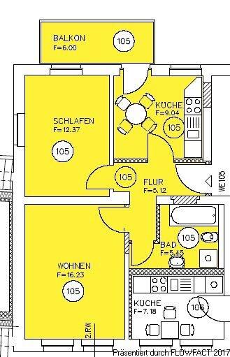 Möblierte 2-Raum-Wohnung mit Balkon in Stadtfeld Ost! – Magdeburg – Vorschaubild 9