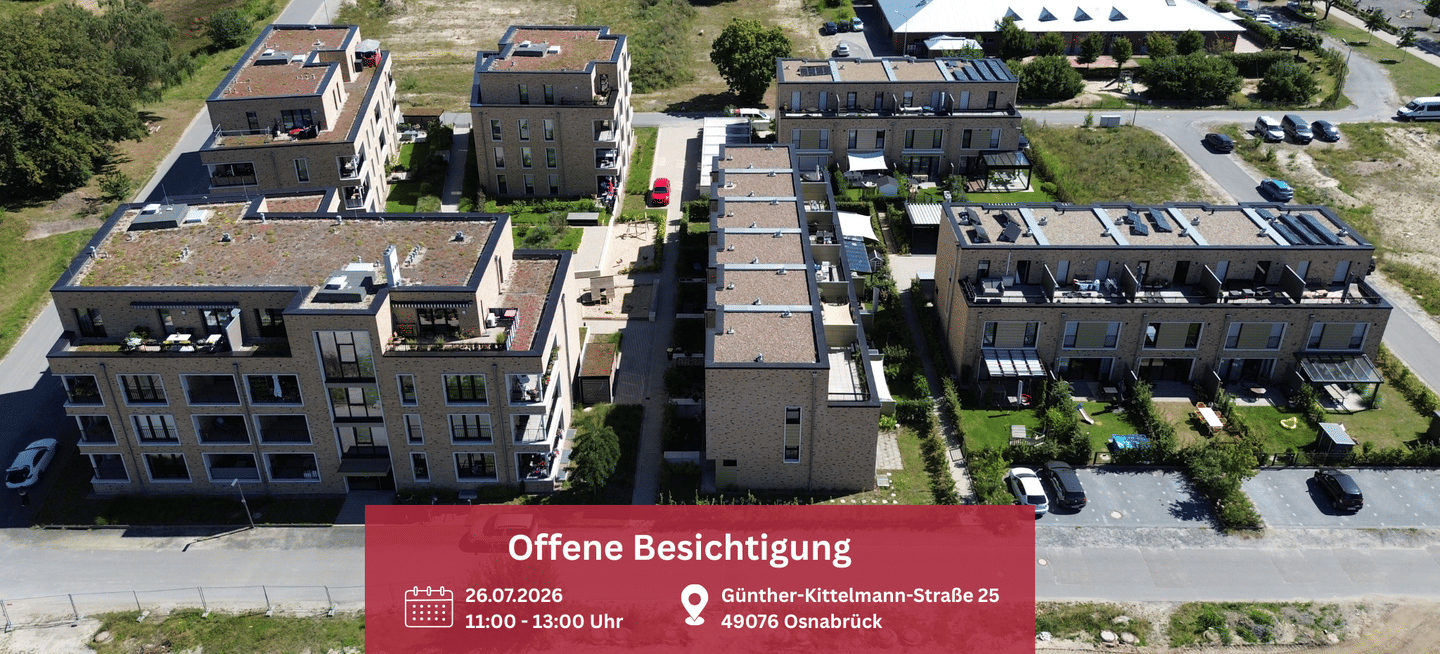 vermietete 2-Zi. Whg. mit separater Küche inkl. Tiefgaragenstellplatz