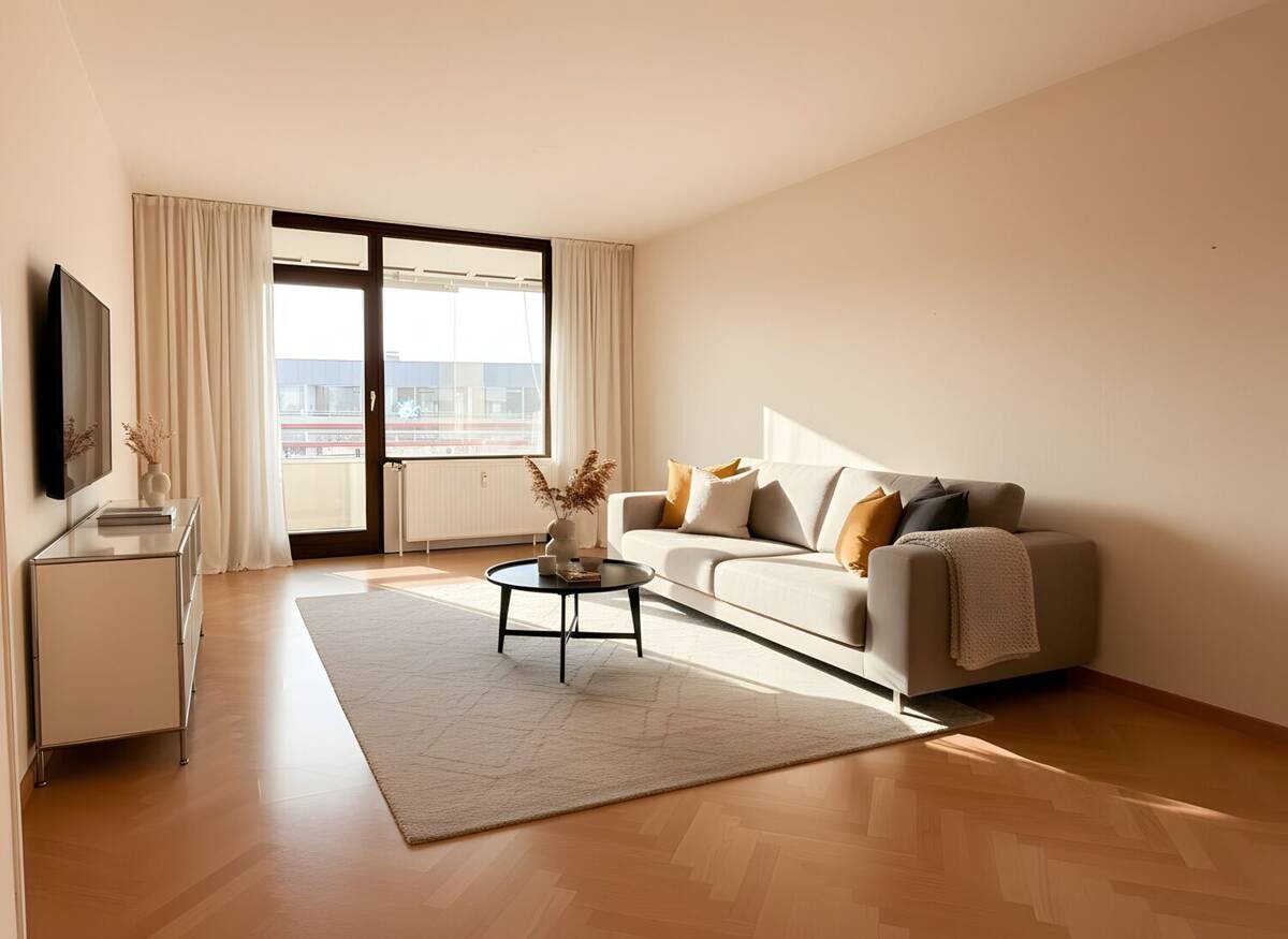 Attraktive 2-Zimmer-Wohnung in ruhiger Lage in Johanneskirchen – 81927 München – Bild 1 von 7