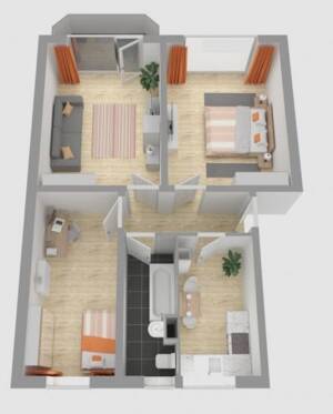 Wohnung zu vermieten – 2782 Seifhennersdorf – Vorschaubild 1
