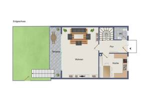 Familienfreundliches Reihenendhaus mit großem Garten – 64291 Darmstadt – Vorschaubild 5