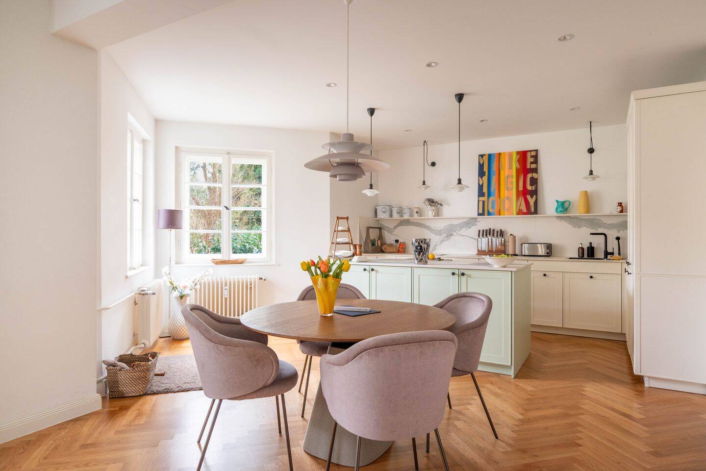 ?? Familien Traum in Grüner Oase - hochwertig sanierte 6 Zimmer Wohnung mit Privat Garten – Berlin – Vorschaubild 3