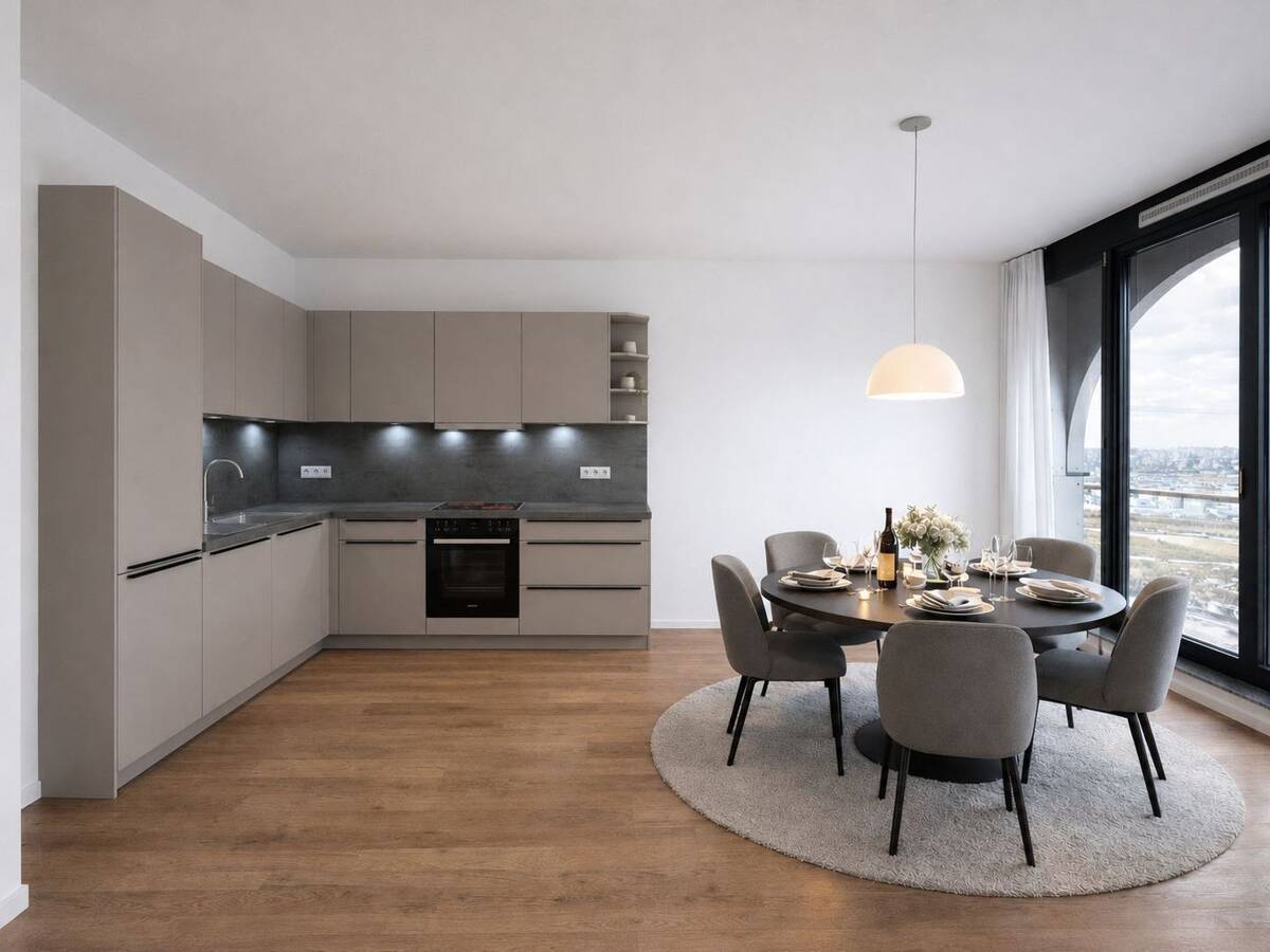 Gemütliche 2-Zimmer Wohnung mit Loggia im 2. Obergeschoss und Seeblick – 74076 Heilbronn – Bild 1 von 6