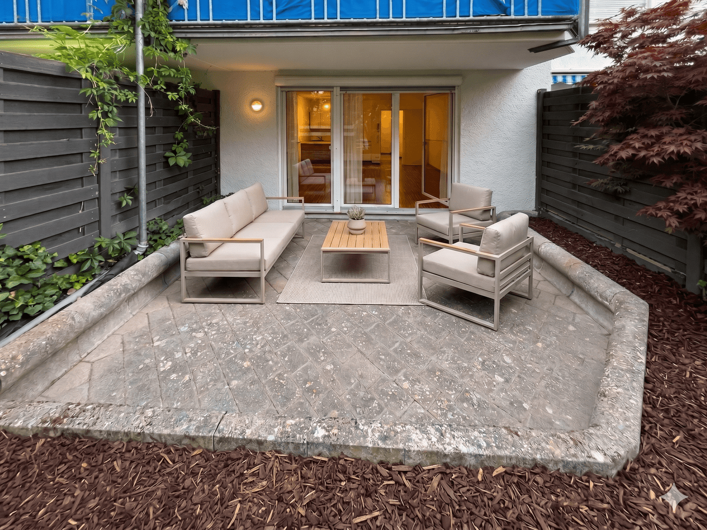 Gepflegte 1 Zimmerwohnung mit Terrasse und Gartenanteil – Rodgau – Vorschaubild 5