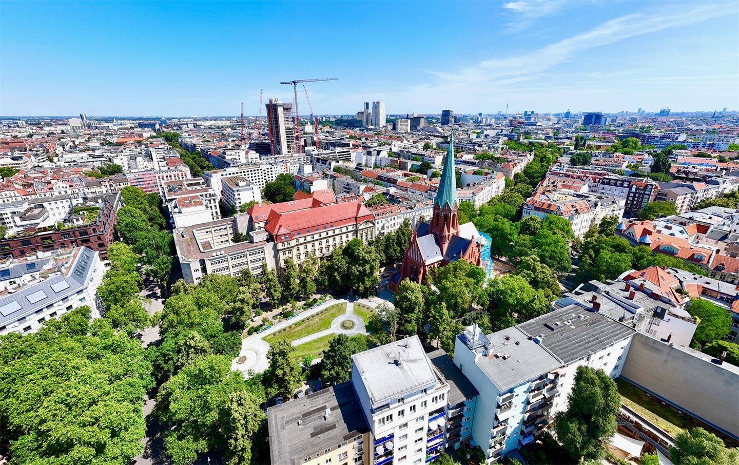 IMPOSANTES 6 METER-GALERIE-LOFT -NEW-YORK-STYLE- XXL-FENSTER + Weitblick-dicht Fasanenplatz – Berlin – Vorschaubild 6
