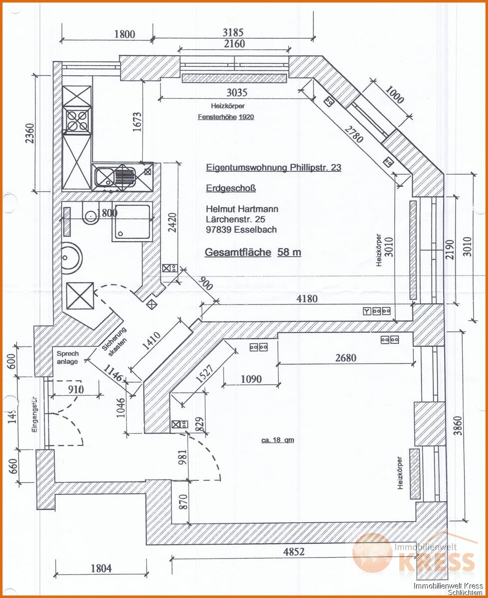 Vermietete 2-Zimmer Wohnung an der Sonnenberger Promenade in Chemnitz. – Chemnitz – Vorschaubild 4