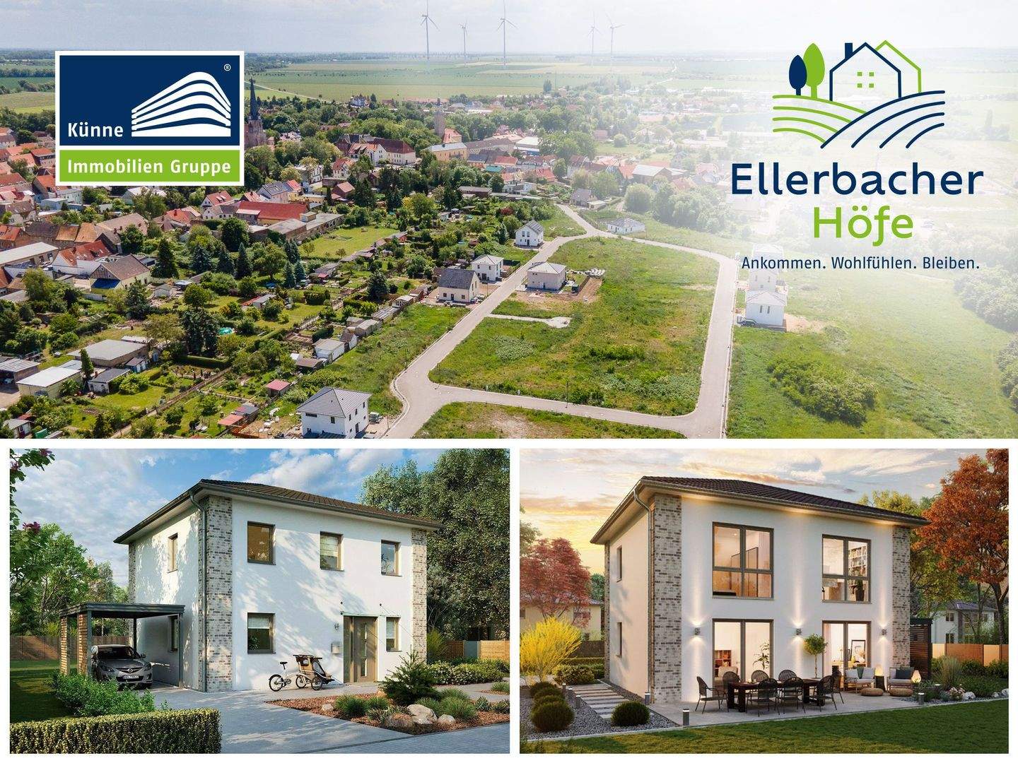Ellerbacher Höfe: ANKOMMEN.WOHLFÜHLEN.BLEIBEN. – Lützen – Bild 1 von 9