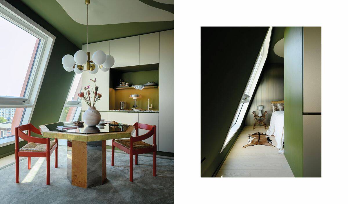 Rooftop Flat in Van B mit exklusiven Designer-Möbeln – München – Vorschaubild 4