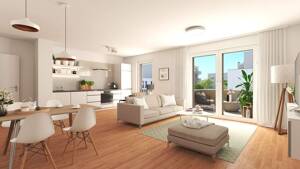 Modern, hell, funktional - 3 Zimmer mit zwei Bädern und Weitblick – 40549 Düsseldorf – Vorschaubild 3