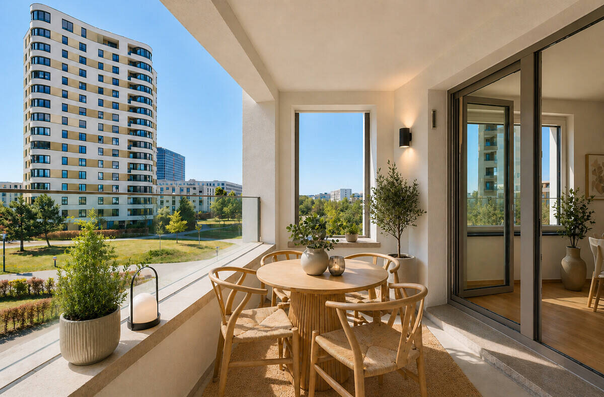 Wohnkomfort auf 4 Zimmern: zwei Bäder, Loggia und idealer Grundriss – 81479 München – Bild 1 von 8