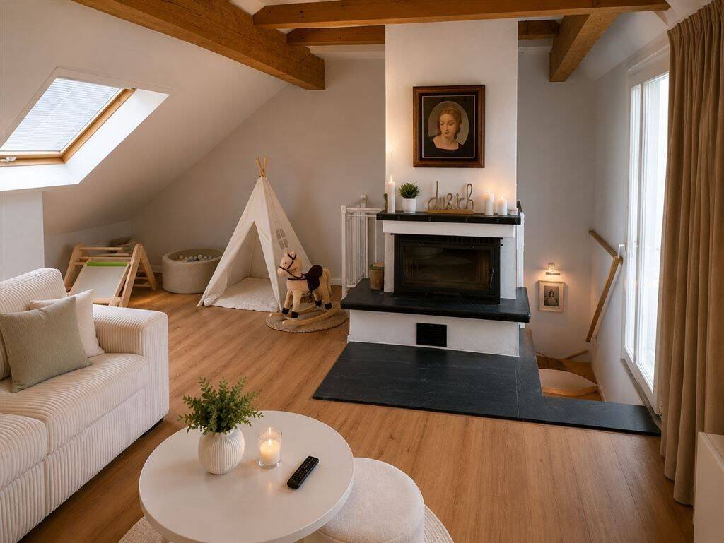 Großzügige Maisonette mit Kamin, Loggia & Einbauküche - Wohnen mit Weitblick – Remscheid – Vorschaubild 8