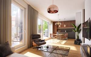 3 Zimmer Neubauwohnung in der Bogenallee – 20144 Hamburg – Vorschaubild 1