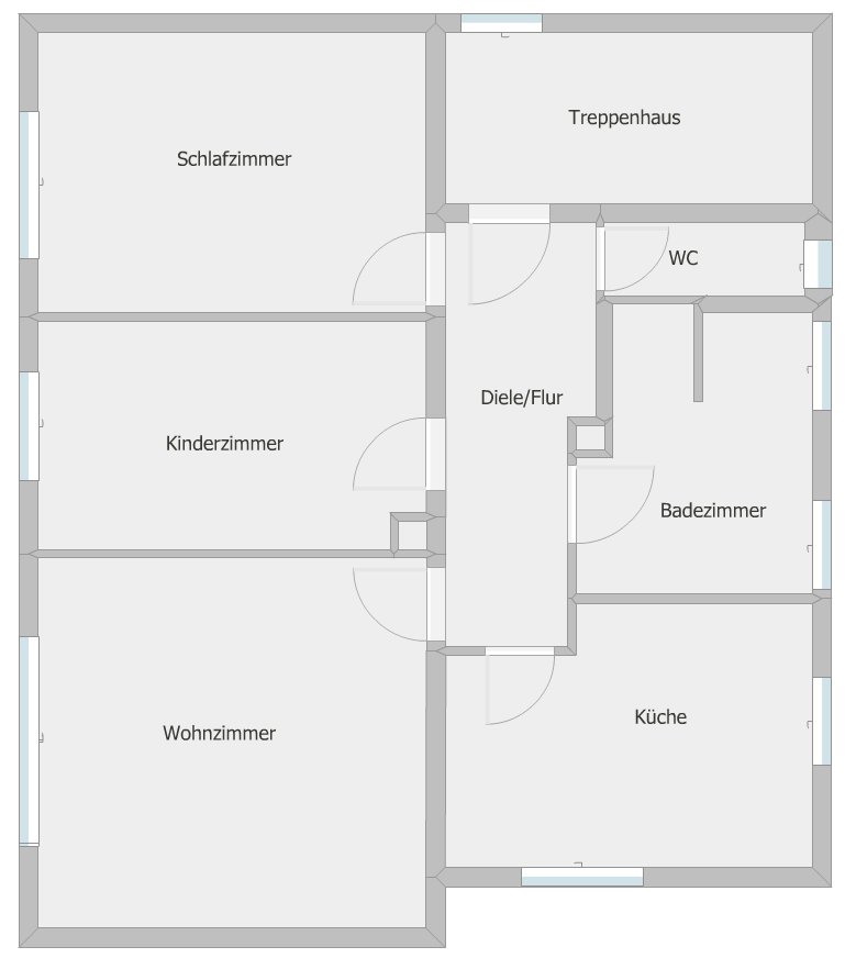 Hochwertige 3-Zimmerwohnung mit Erstbezug nach Kernsanierung – Ihr neues Zuhause auf Neubauniveau!