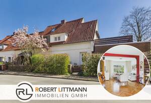 Reihenendhaus mit Garten und Garage in Schönebeck