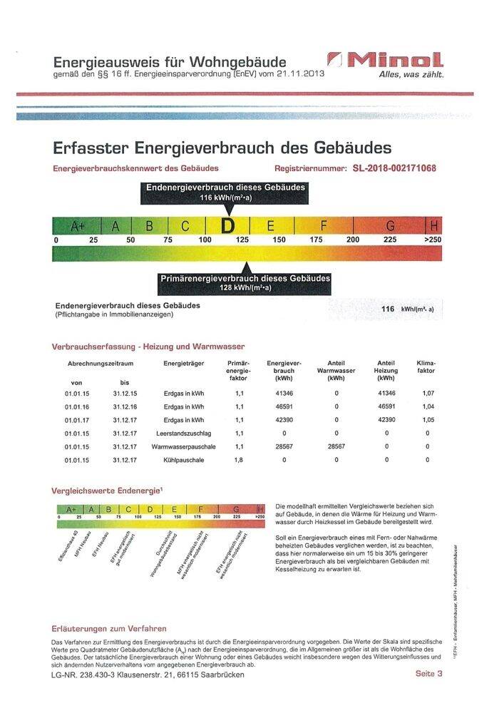 RESERVIERT Saarbrücken-Malstatt: Gut geschnittene Wohnung mit 2 Zimmern, Küche, Bad, Balkon, – Saarbrücken – Vorschaubild 3