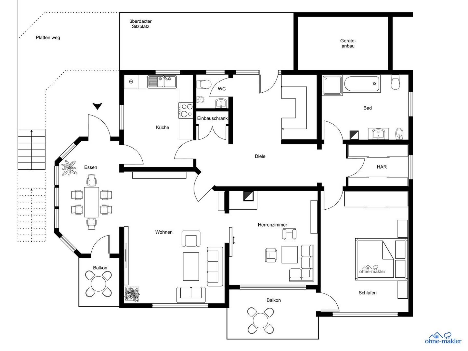 Haus in 72336 Balingen-Endingen mit 305 m² kaufen