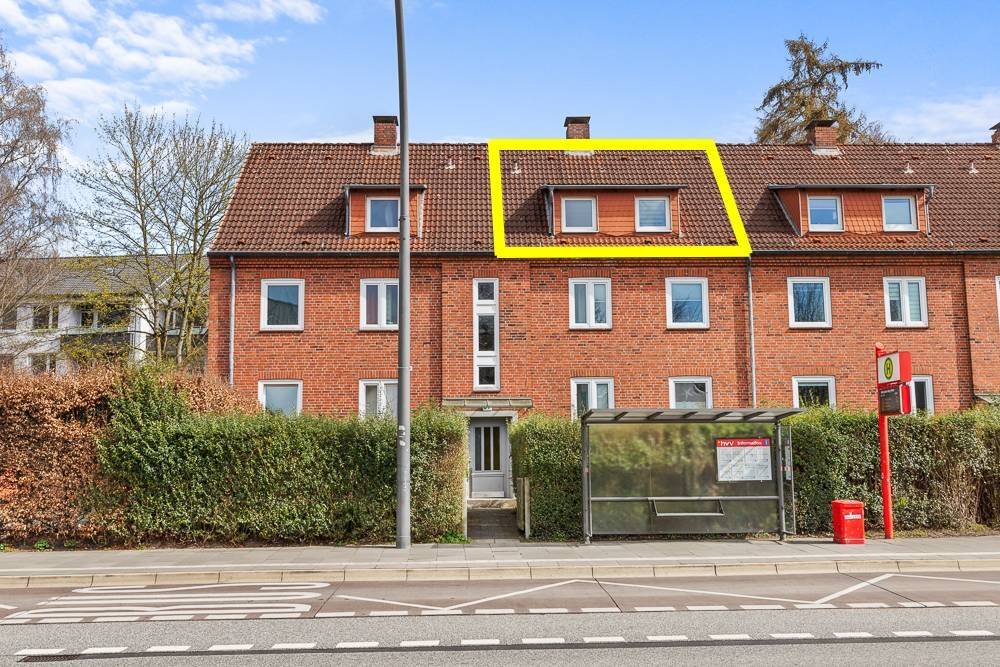Dachgeschosswohnung 2 Zimmer in zentraler Lage nähe EKZ Farmsen – Hamburg – Vorschaubild 2