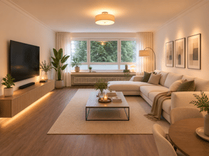 Sanierte 3-Zimmer-Wohnung mit Loggia im beliebten Düsseldorf-Golzheim – 40474 Düsseldorf – Vorschaubild 3