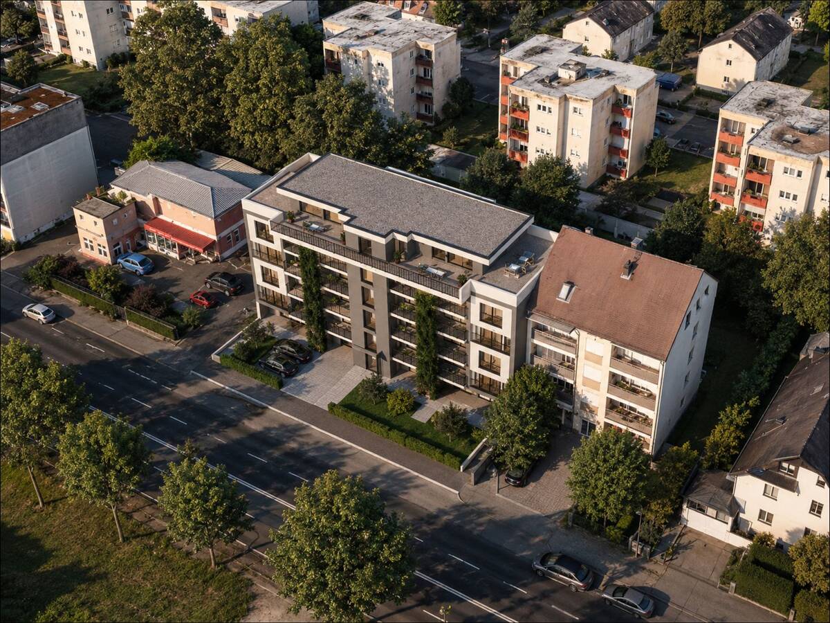 PULSE|Exklusives Neubauprojekt mit 22 Wohnungen und 2 Gewerbeeinheiten – 63743 Aschaffenburg – Bild 1 von 9
