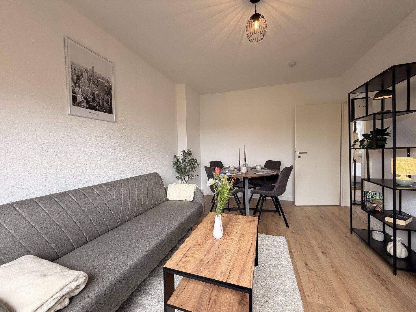 Sofort bezugsbereit: 2-Zimmerwohnung in modernisiertem Topzustand