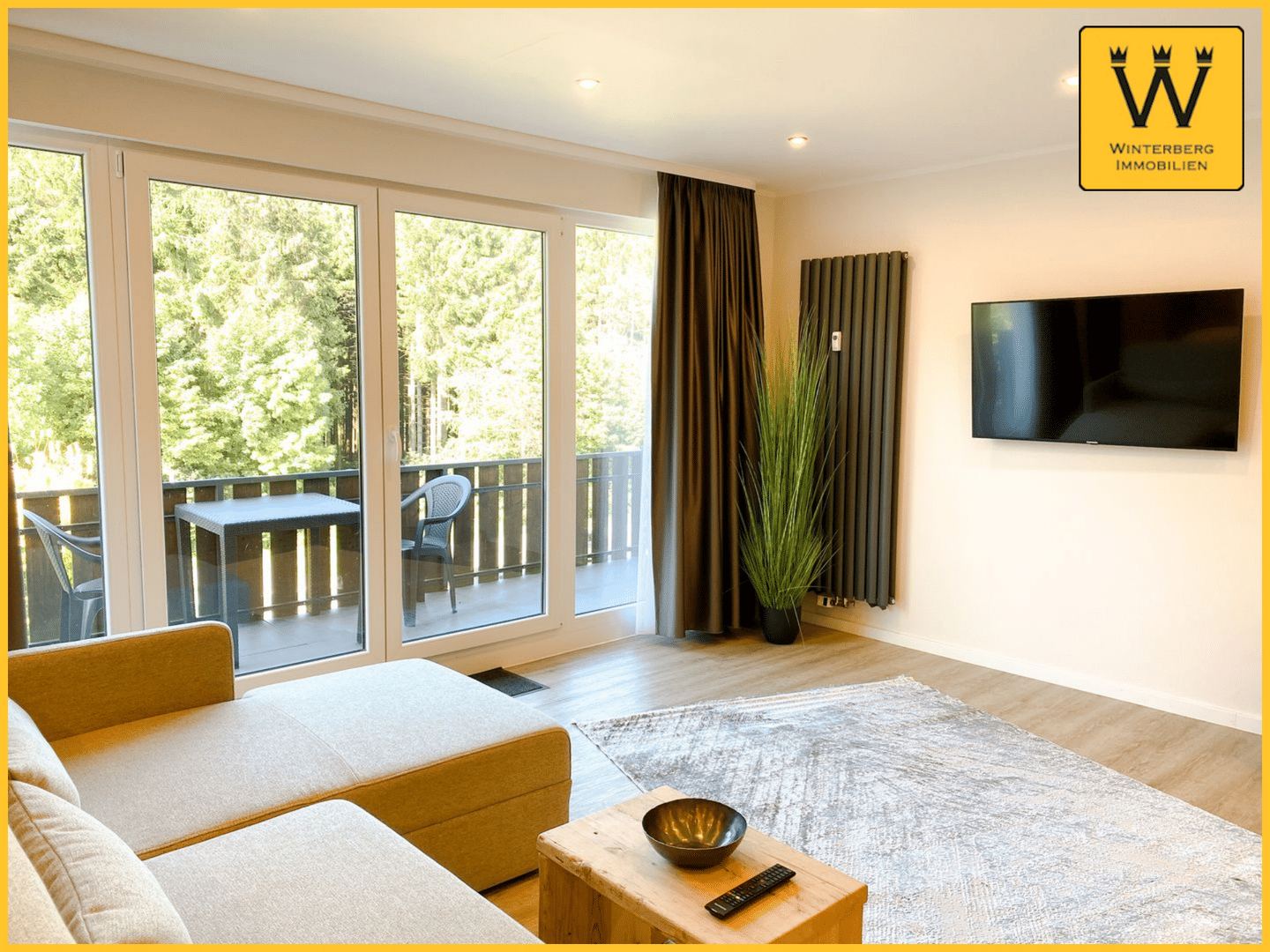 1-Zimmer Design Studio am Skiliftkarussell mit touristischer Vermietungserlaubnis – Winterberg – Bild 1 von 8