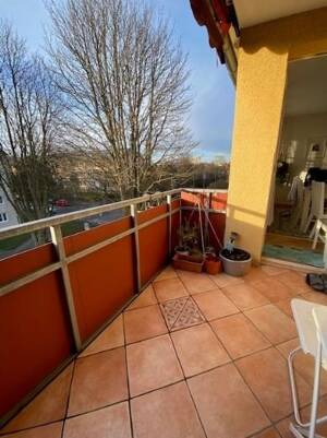 KS-Nähe Vorderer Westen, schöne, großzügige 3 Zimmer, Küche, Bad, Balkon