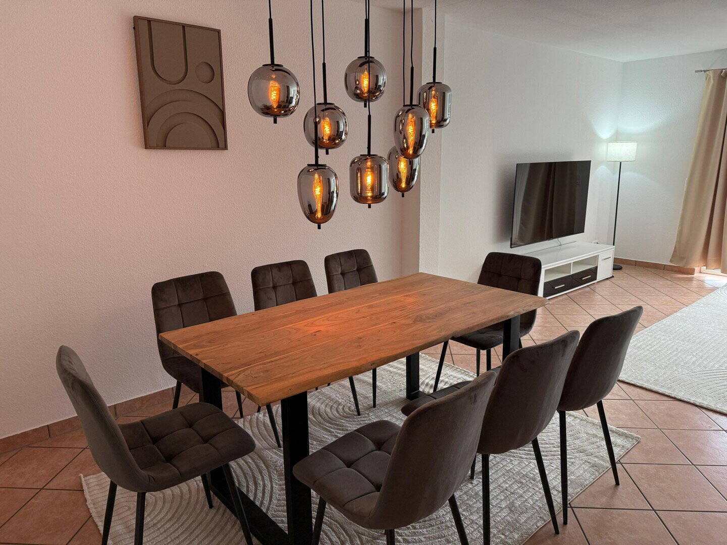 Möbiliertes Haus Ferienhaus mit Fußbodenheizung