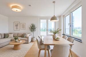 Wohnkomfort auf 4 Zimmern: zwei Bäder, Loggia und idealer Grundriss – 81479 München – Vorschaubild 2
