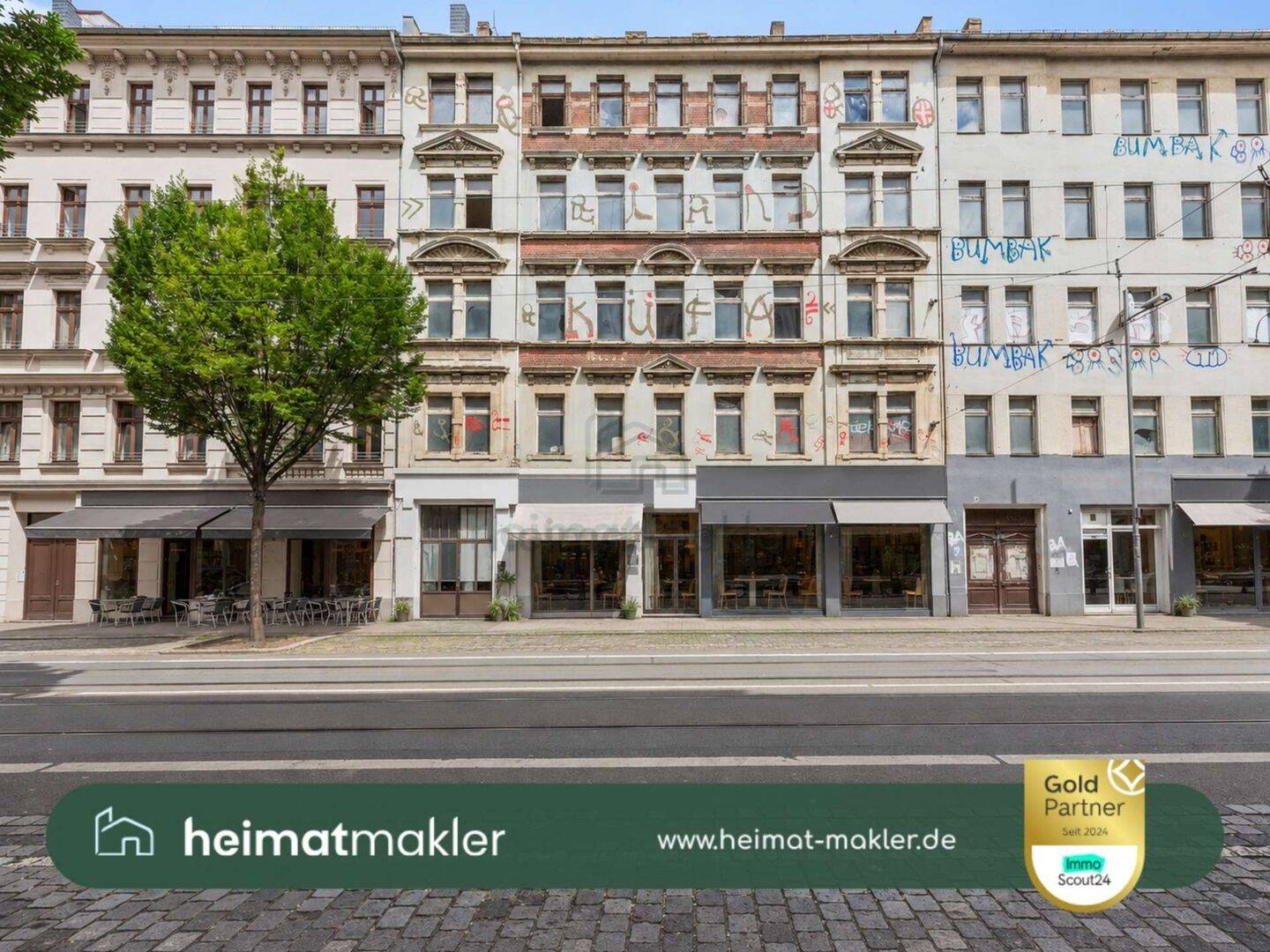 Denkmalgeschütztes Entwicklungsobjekt im Leipziger Osten