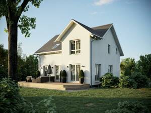 Inkl. Grundstück! Neubau-Einfamilienhaus in Berlin-Biesdorf: ca. 2.630 EUR Monatsrate