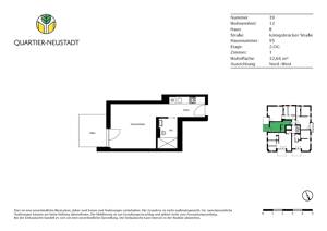 Gemütliche Singlewohnung mit Balkon und Einbauküche wartet auf Sie! – 1099 Dresden – Vorschaubild 2