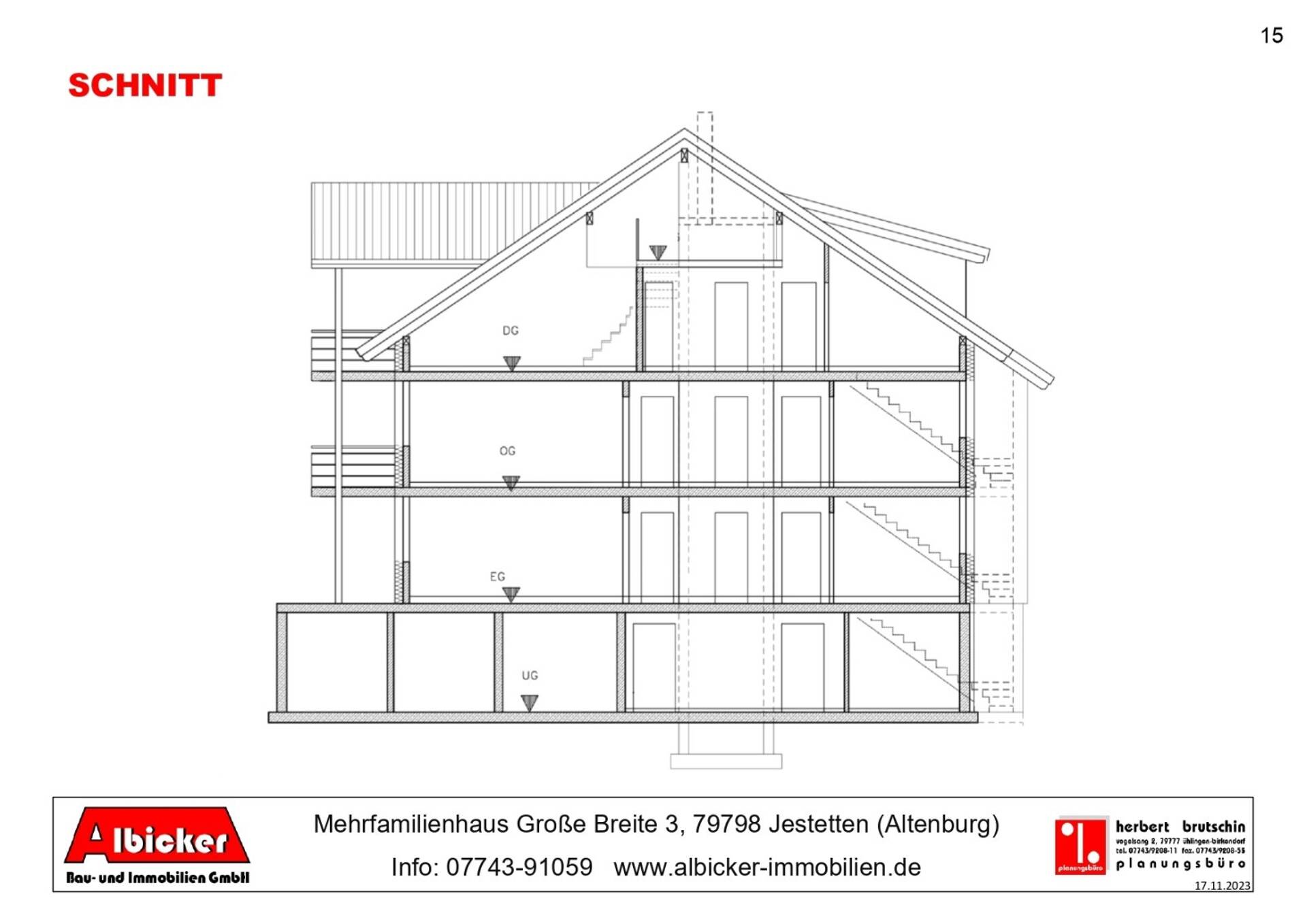 Rohdachboden in 79798 Jestetten-Altenburg mit 104 m² kaufen