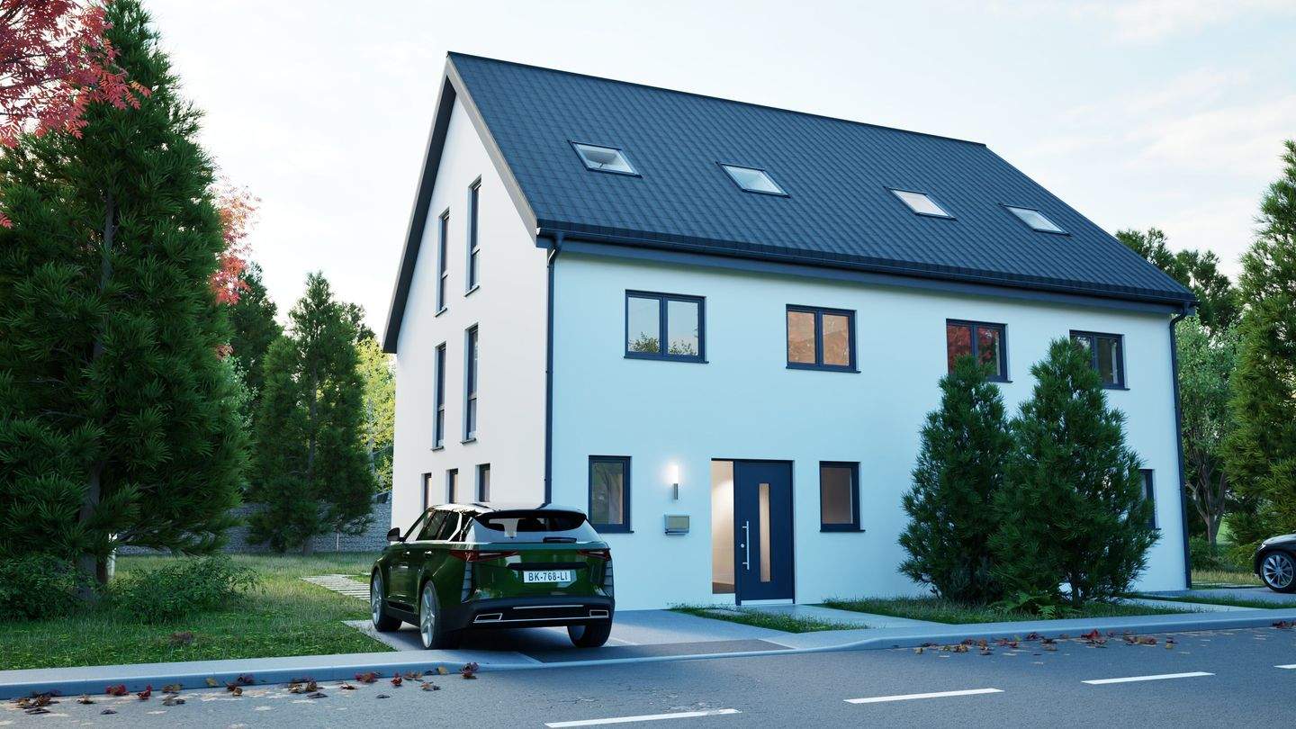 Doppelhaushälfte Neubauprojekt 165,5 m² – EH 55 – Bexbach (im Neubaugebiet) – Bexbach – Bild 1 von 6
