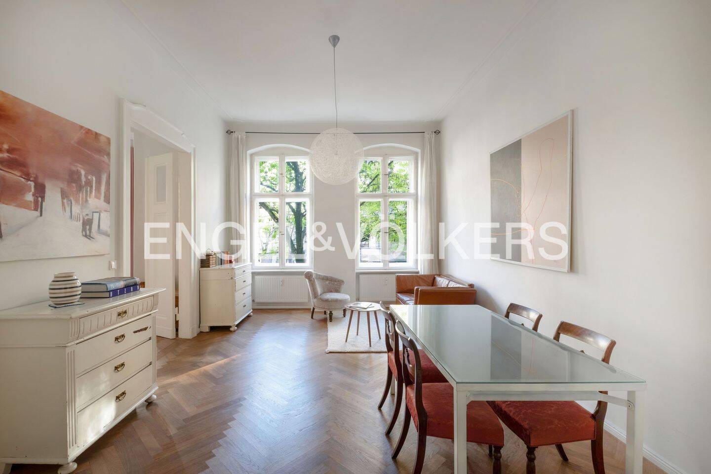 Stilvolle Beletage mit Charme - 3 Zimmer & Balkon im Herzen von Friedrichshain – Berlin – Vorschaubild 2