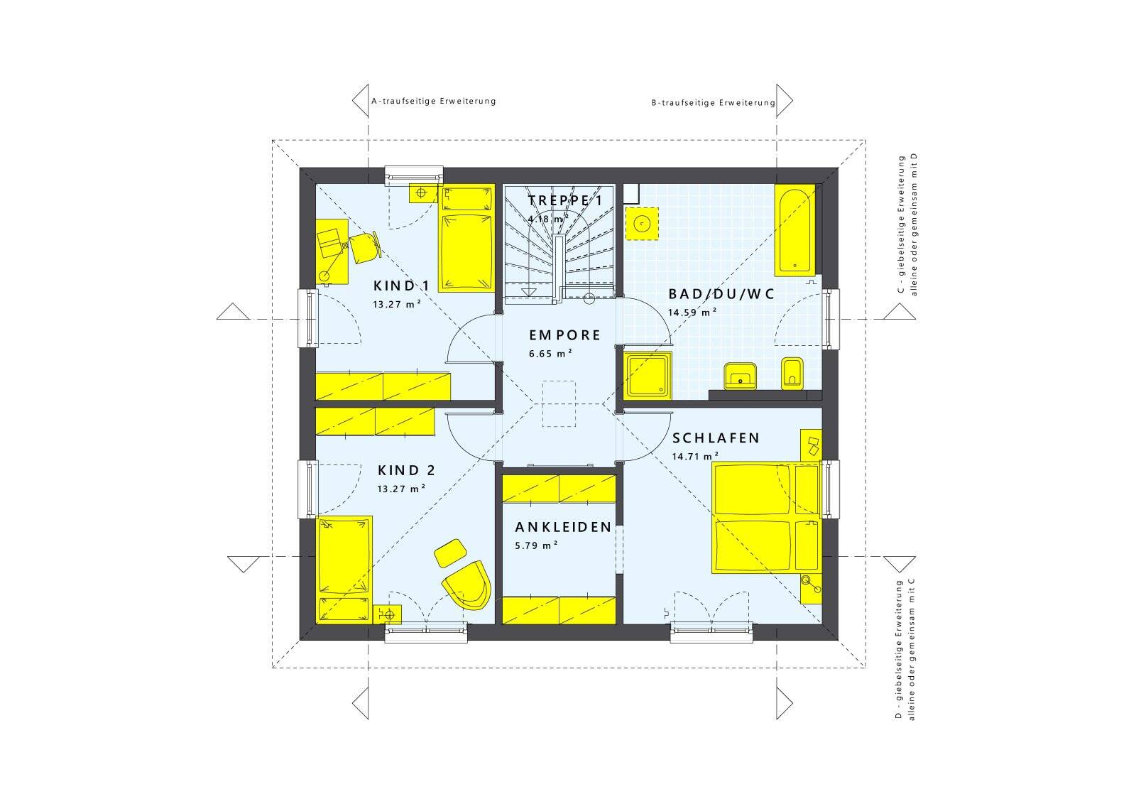 LivingHaus Stadtvilla KFW 40 QNG - Jetzt die volle Förderung sichern. – Dortmund – Vorschaubild 2