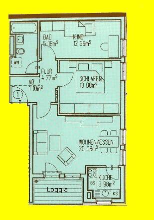 Optimal geschnittene 3-Zimmerwohnung in einer schönen und gut gepflegten Neubauanlage im Zentrum-Süd mit TG-Stellplatz ab 01.08.2026