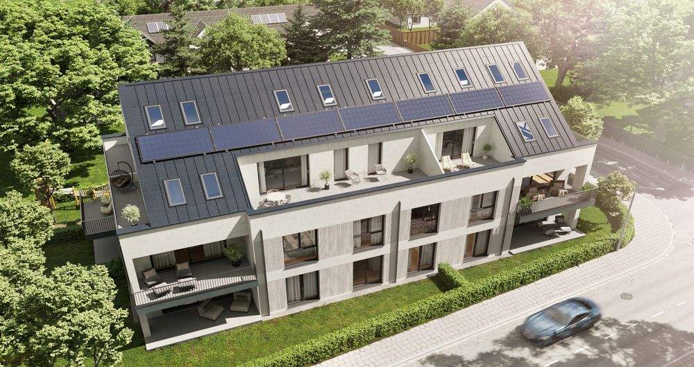 NEUBAU Erdgeschoss-Eigentumswohnung mit Terrasse und Tiefgaragenstellplatz - Nähe Marienbergpark – Nürnberg – Bild 1 von 5