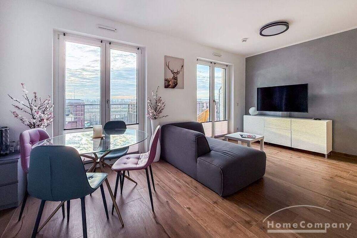 26055 HomeCompany Dresden Möbliert/Furnished 1-Zimmer Apartment in Dresden-Hafencity mit Balkon max. 2 Personen – 1097 Dresden – Bild 1 von 9