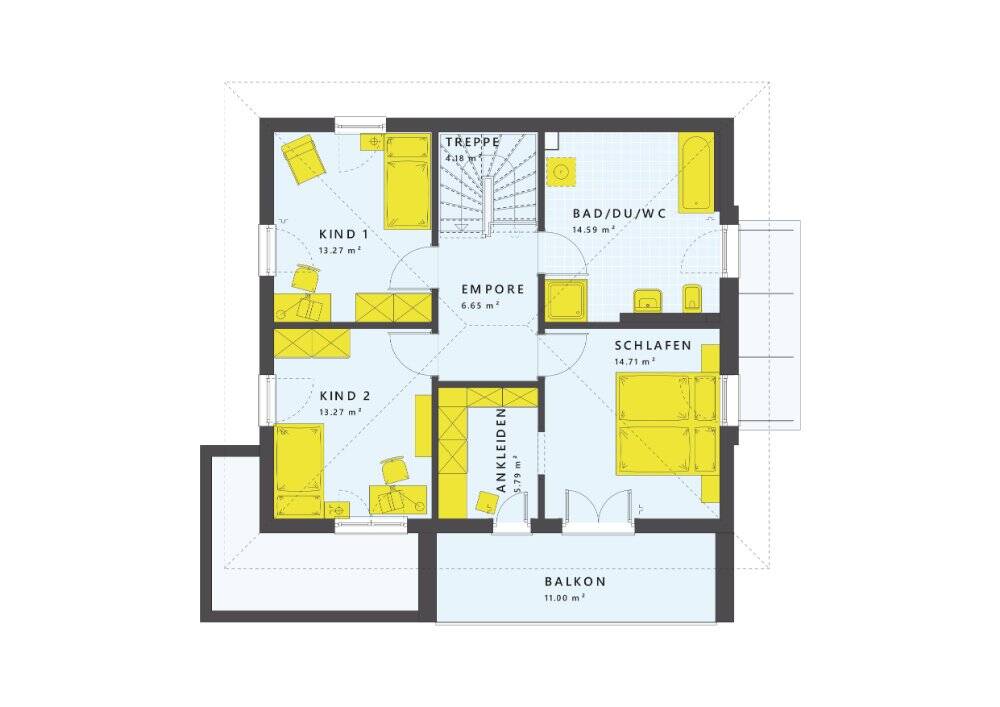 LivingHaus Stadtvilla - Individuell geplant, nachhaltig gebaut, perfekt für dein neues Leben in Genderkingen (inkl. Traumgrundstück) – Genderkingen – Vorschaubild 3