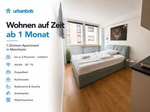 Möblierte 1-Zimmerwohnung Mannheim - Wohnen auf Zeit