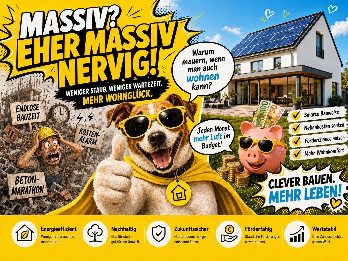 Der Esstisch darf Gastgeber sein