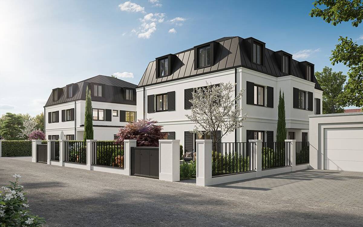 Modern & durchdacht: Triplex mit Garten, 2 Terrassen & hochwertiger Innenausstattung – 81247 München – Bild 1 von 9