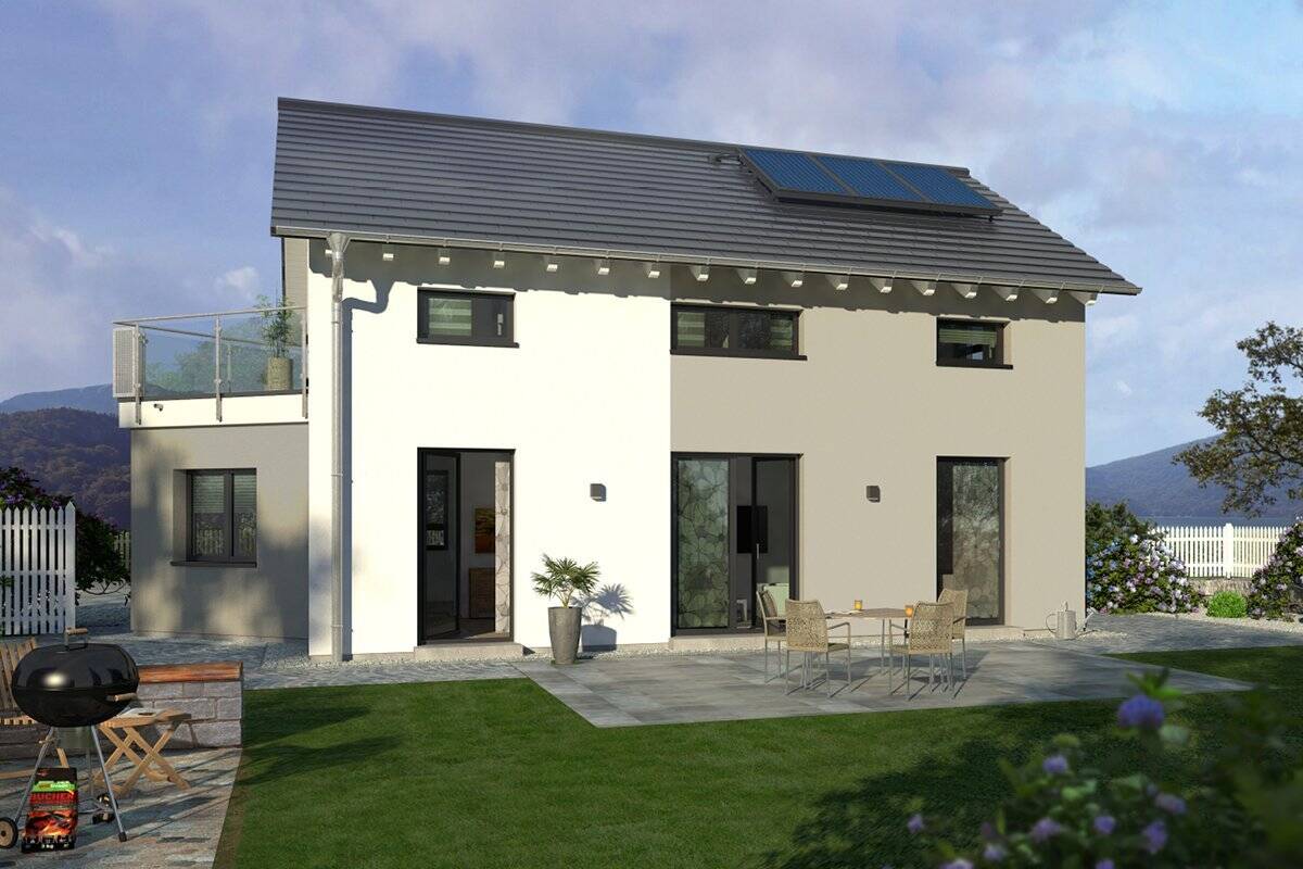 Modernes Einfamilienhaus in Hohen Neuendorf mit klarer Architektur und elegantem, funktionalem Wohnkonzept. – Hohen Neuendorf – Bild 1 von 8