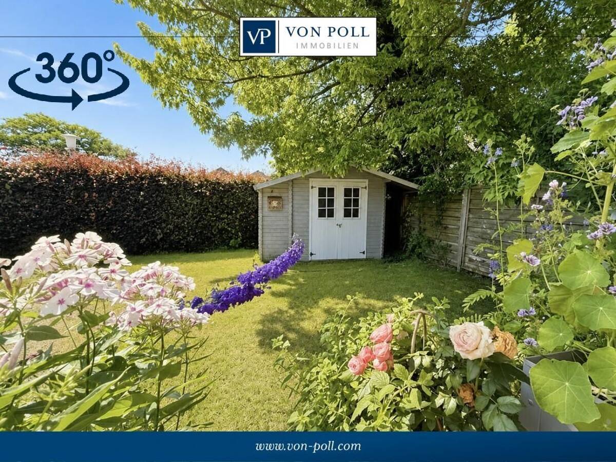 Einziehen und wohlfühlen - modernisiertes Reihenendhaus mit traumhaftem Garten – 47839 Krefeld – Bild 1 von 9