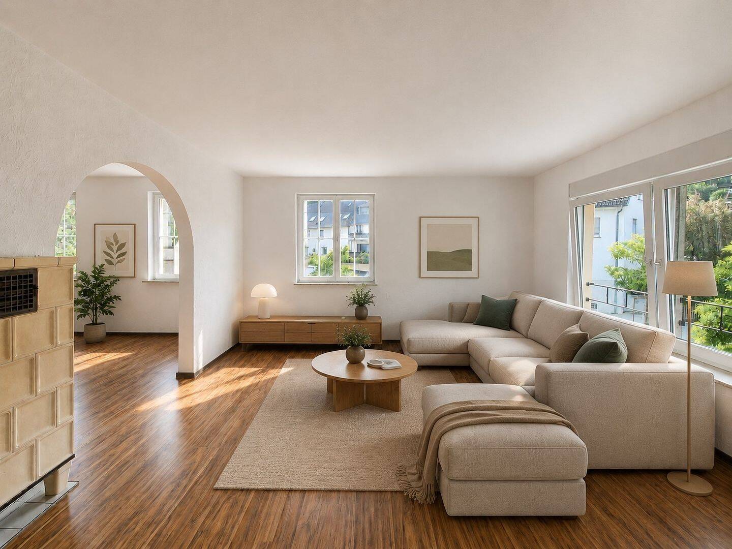 Charmante 3-Zimmer-Wohnung mit Außenstellplatz in Stuttgart-Gablenberg – Stuttgart – Vorschaubild 2
