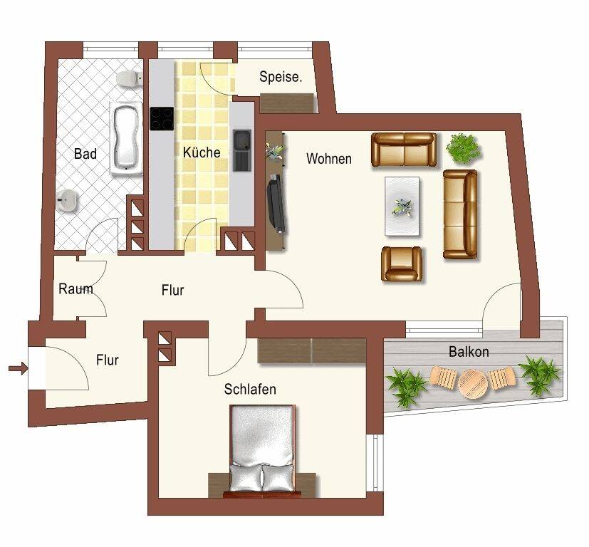 **Attraktive Wohnung in gefragter Lage - zeitnah verfügbar**