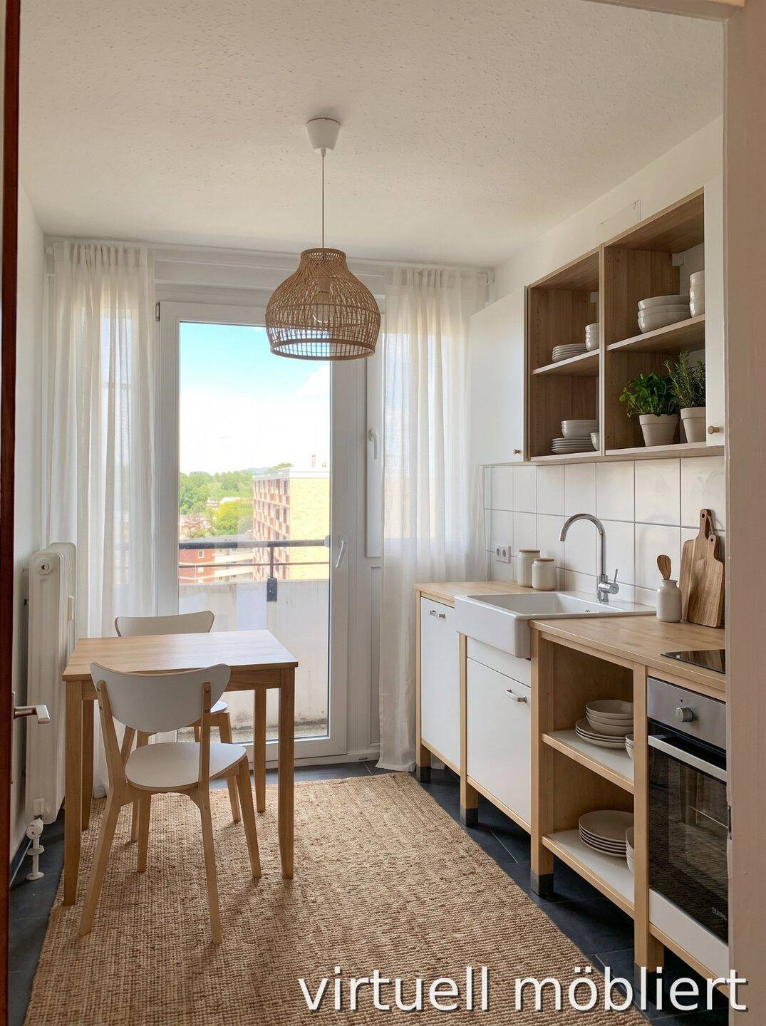 3-Zimmer-Wohnung mit Weitblick - oberstes Geschoss mit Loggia! – Nürnberg – Vorschaubild 3