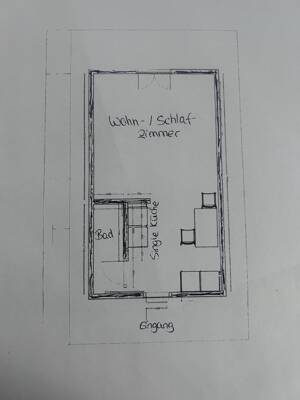 1-Zimmer-Wohnung mit Pantryküche in Mannheim-Sandhofen – 68307 Mannheim – Vorschaubild 4